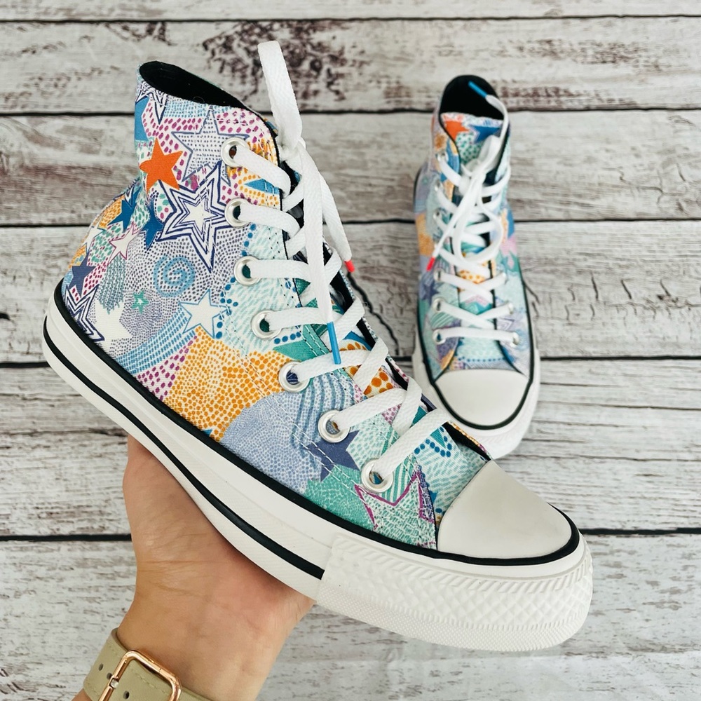 Converse Chuck Taylor All Stars Star Pattern High Tops
